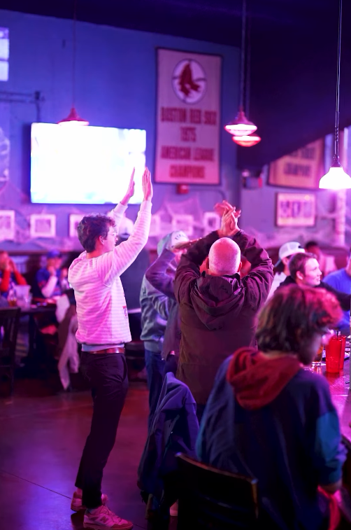 The Best Winter Sports Viewing Experience at Bleacher Bar